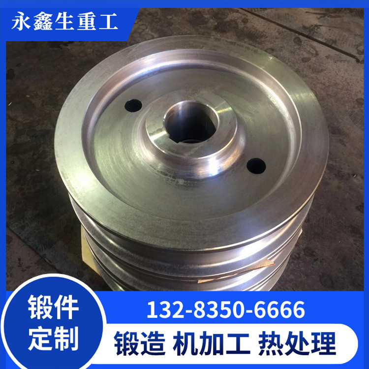 渣包运输车从动轮锻件