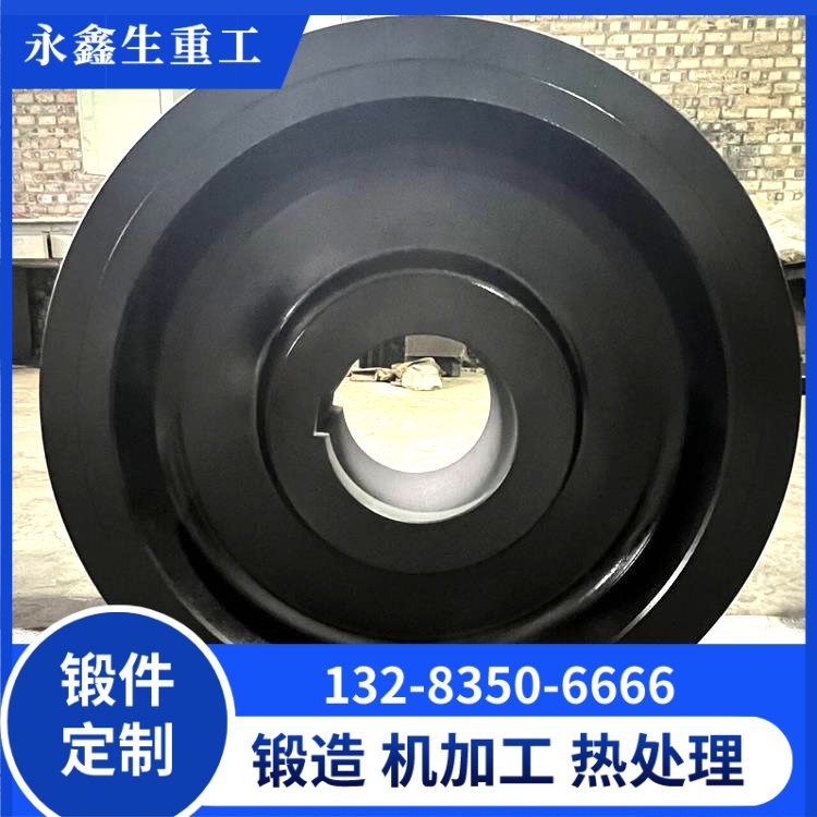 65Mn起重机行车轮锻件——高耐磨轻载工况的专属材质