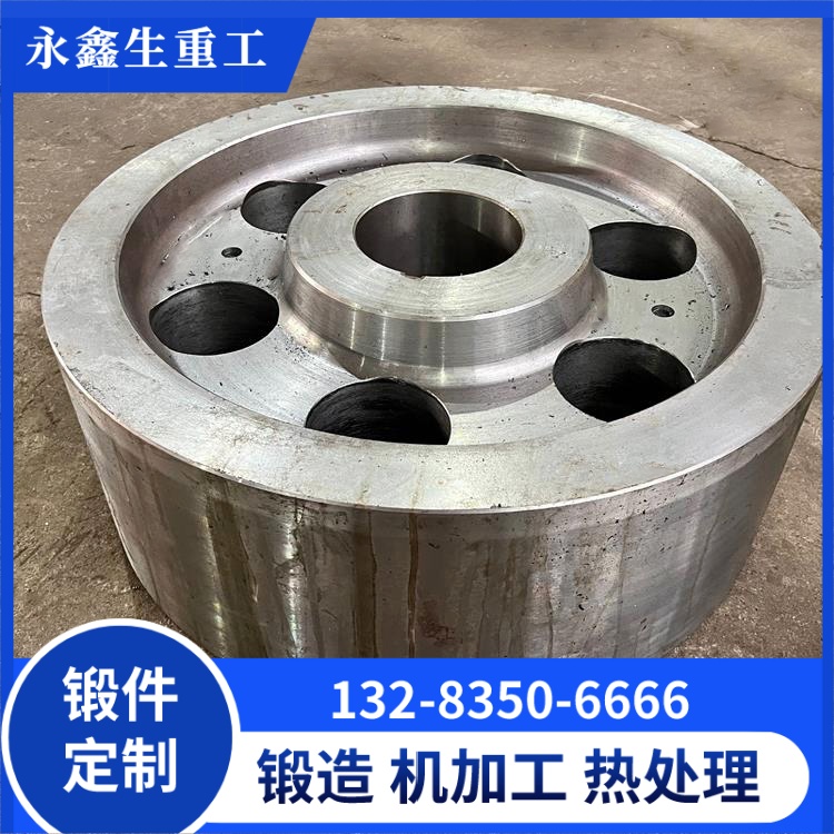 大吨位桥式起重机车轮锻件 —— 超重载工况专用锻造车轮