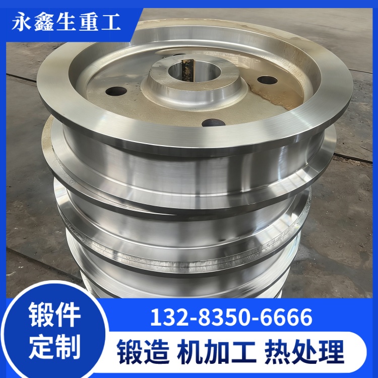 精密锻造起重机行车轮锻件——起重机高效运行的核心支撑 起重机行车轮锻件