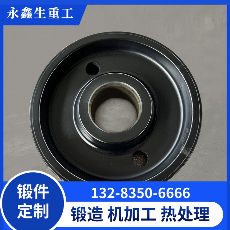 单轮缘桥式起重机行车轮锻件