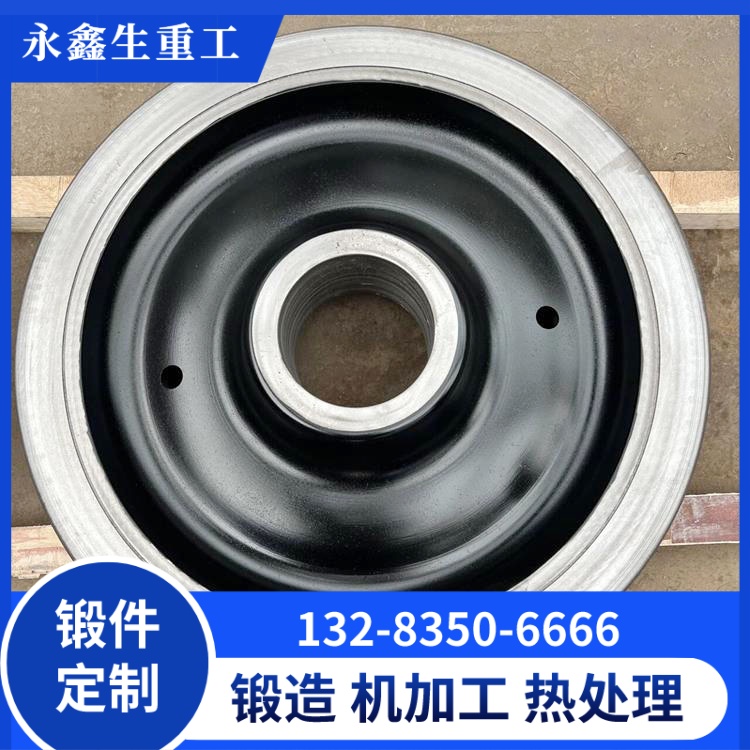 高纯度碳素钢桥式行车轮锻件——轻载场景的品质可靠之选 高纯度碳素钢桥式行车轮锻件